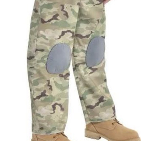 BRAND NEW kid boy girl combat soldier army halloween costume size S 4-6 - Picture 4 of 7